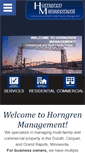 Mobile Screenshot of horngrenmanagement.com